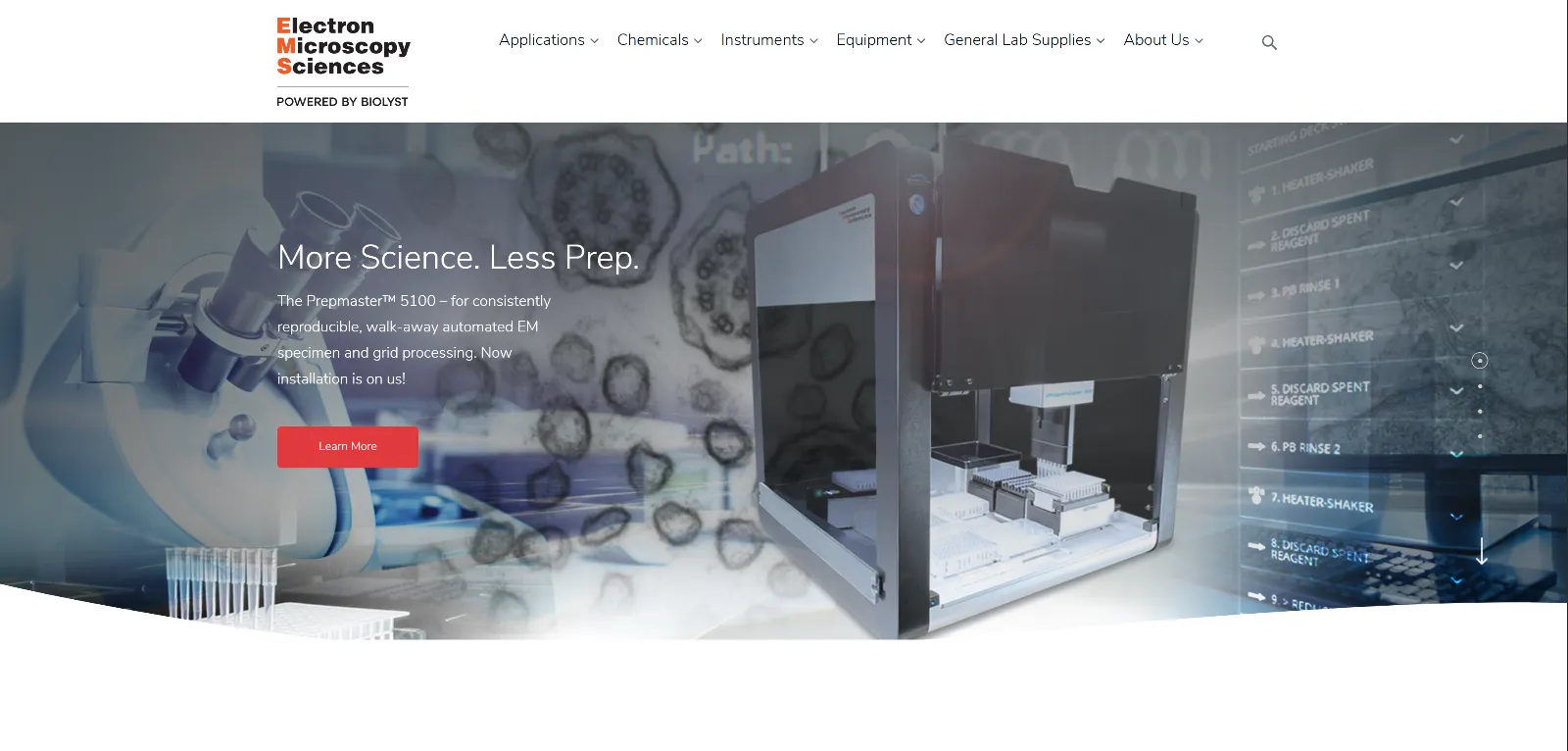 nopCommerce homepage after the replatform